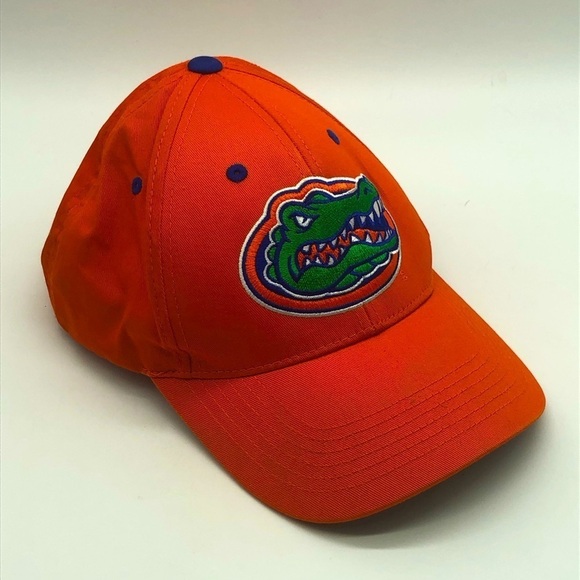 Florida Gaters Hat Strapback Adjustable Orange Captivating Headwear Collegiate - Picture 1 of 4